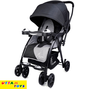 Black Grey Cutie Pie R for Rabbit Stroller