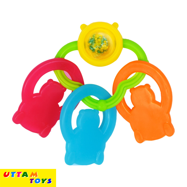 Funskool Giggles Bear Teether Rattle