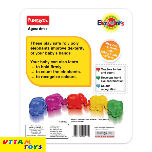 Funskool Giggles Elephalinks