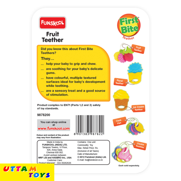 Funskool Giggles Fruit Teether