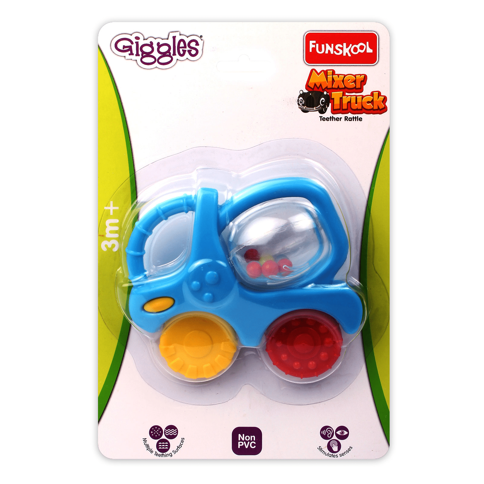 Funskool Giggles Mixer Truck Teether Rattle