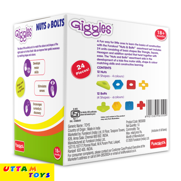 Funskool Giggles Nuts & Bolts