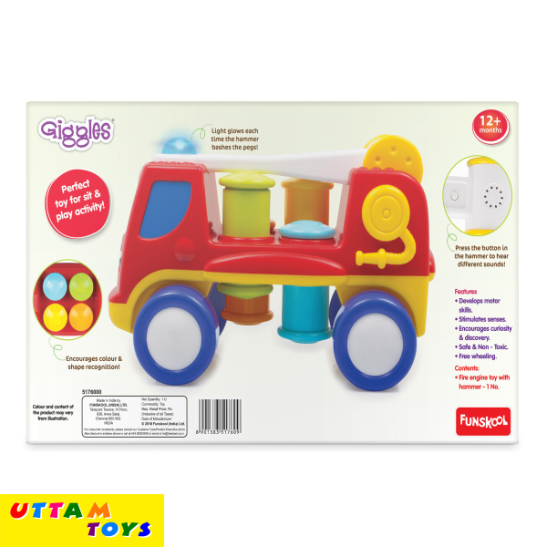 Funskool Giggles Peg Basher Engine
