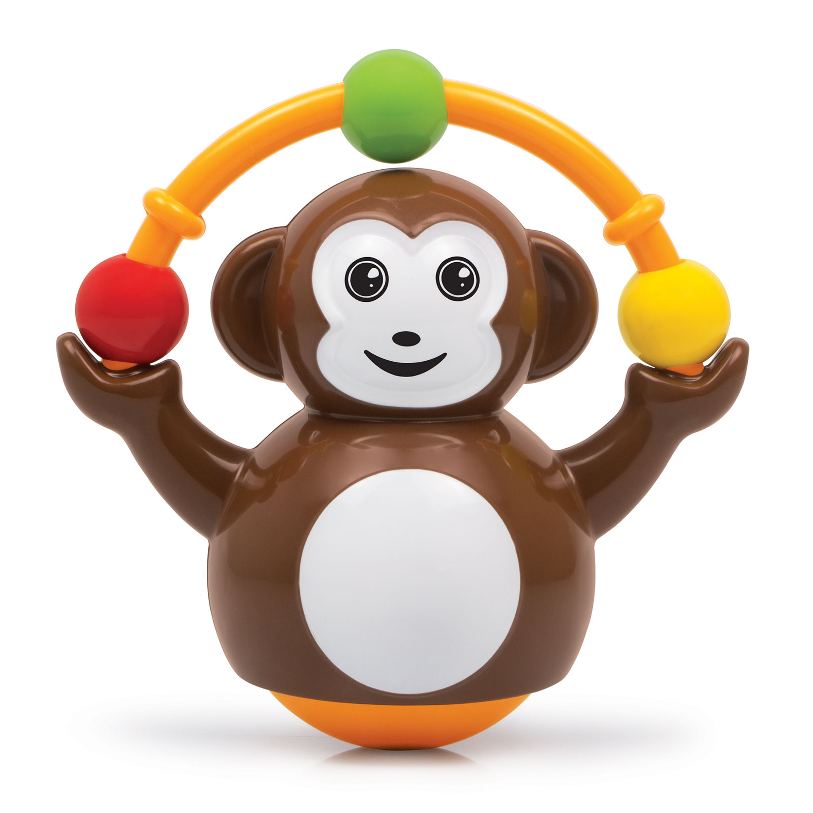 Funskool Giggles Push N Crawl Monkey