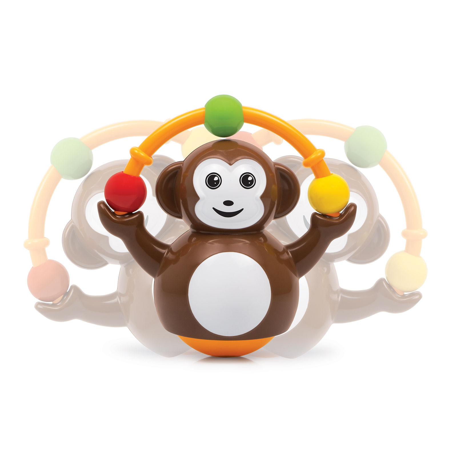 Funskool Giggles Push N Crawl Monkey