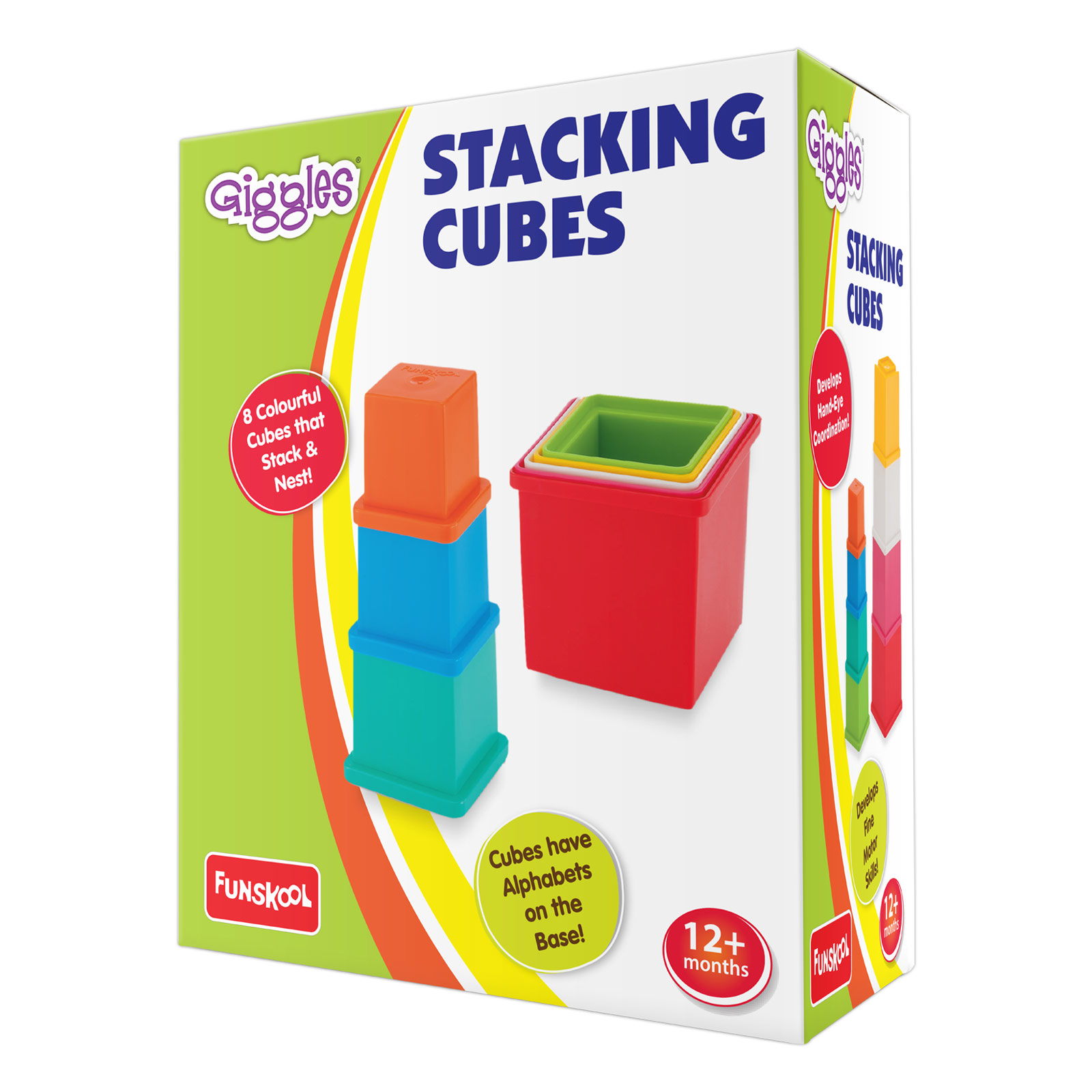 Funskool Giggles Stacking Cubes