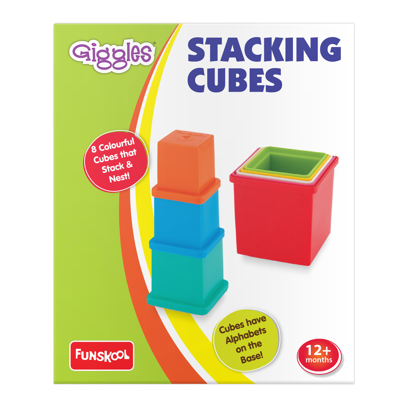 Funskool Giggles Stacking Cubes