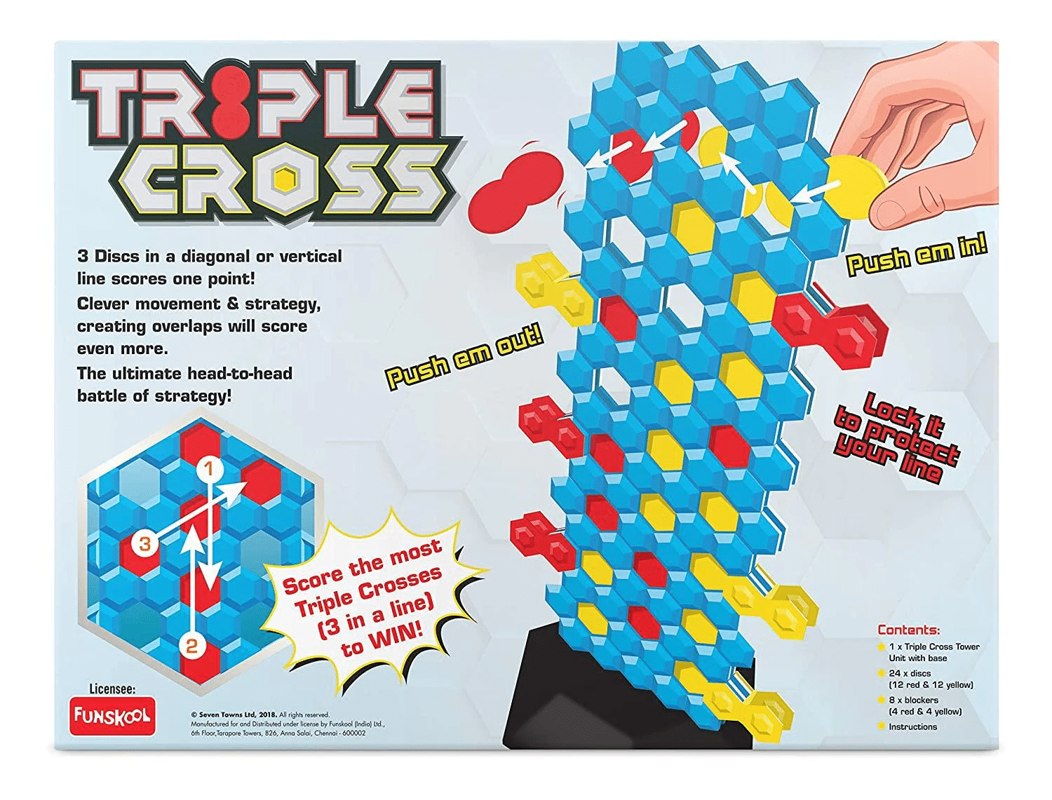 Funskool Tripple Cross Game