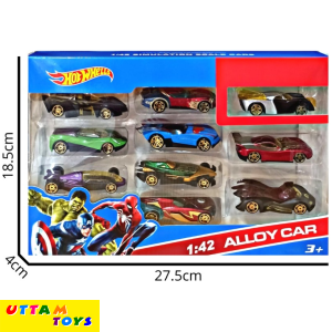 Uttam Toys Metal 10 Car 1/42 Alloy Car Avengers Series