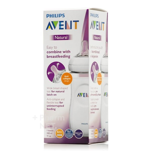 Philips Avent Natural Bottle 330ml Single