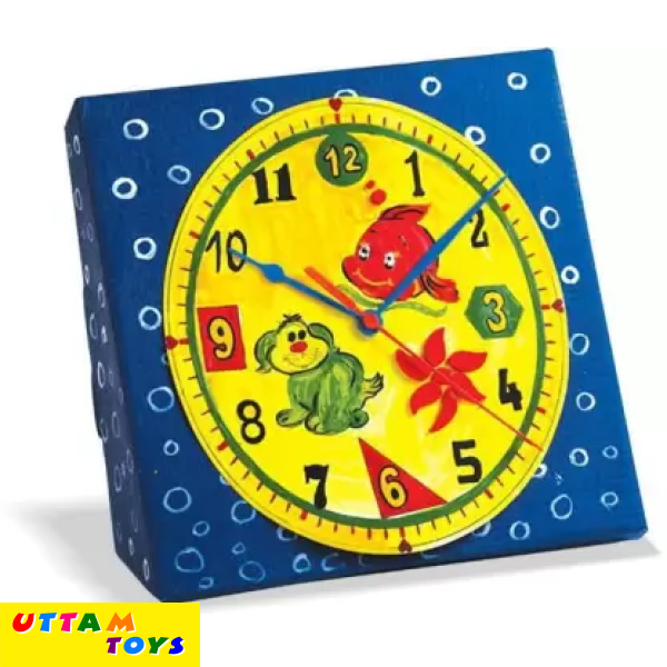 ToyKraft Create A Real Clock (Multicolor)