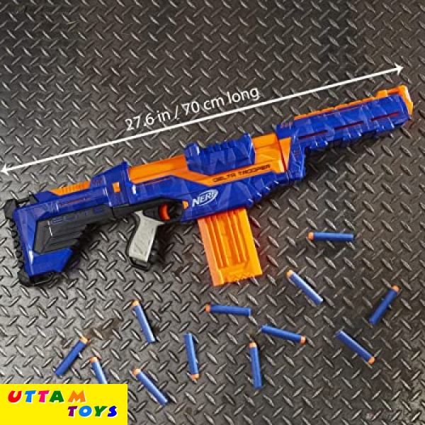 Uttam Toys Nerf Kid's N-Strike Elite Delta Trooper Combat Blaster with Darts