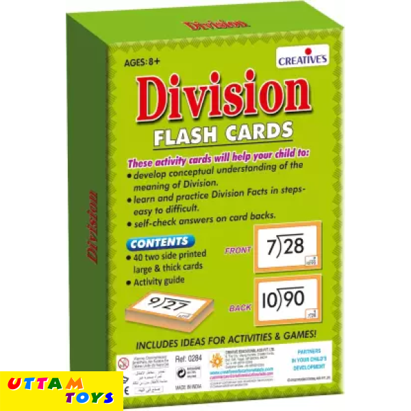 Creatives Division Flash Cards (Multicolor)