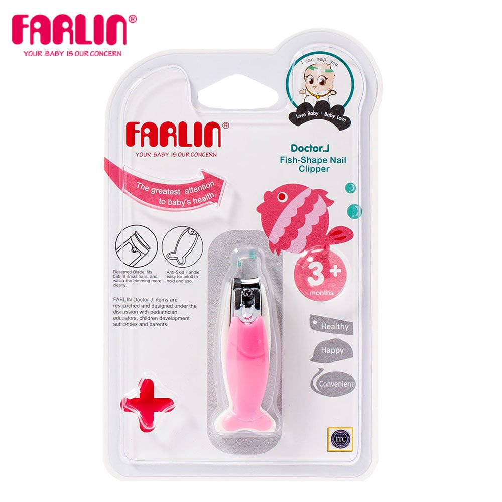 Farlin Doctor J. Fish Shape Nail Clipper