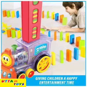 Uttam Toys Domino Funny Train Choochoo 60 Pcs