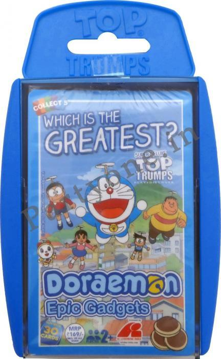 Top Trump Cards In A Case - Doraemon Epic Gadgets
