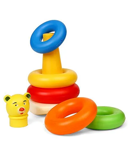 Teddy Stacking Ring Junior - Multicolor