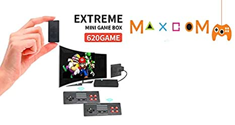Uttam Toys Extreme Mini Game Box Built-In 620 Games With Wireless Controllers