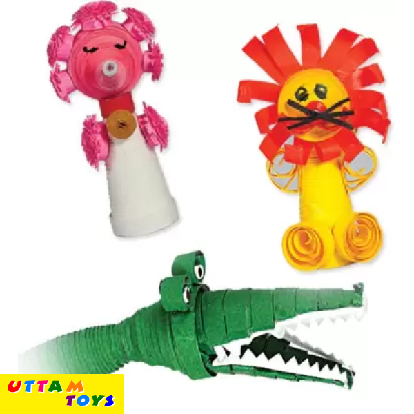 ToyKraft Paper Quality Finger Puppets Animals
