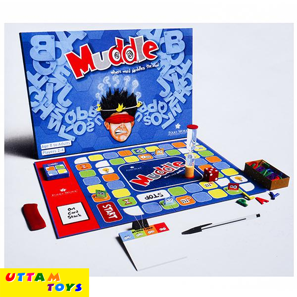 Folks Work Muddle Word Board Game