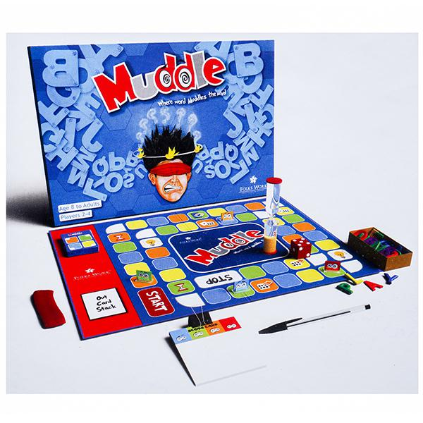 Folks Work Muddle Word Board Game
