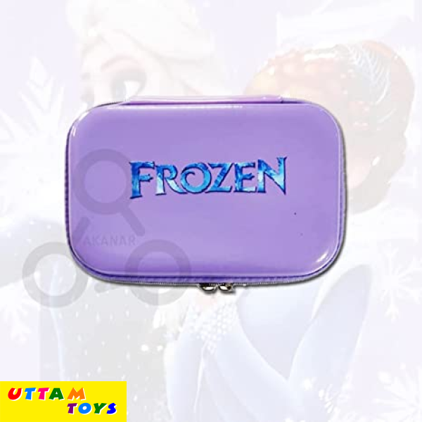 Uttam Toys Frozen Organizer Hardtop EVA Pencil Case Stationery Box Pen Holder Zipper Pouch