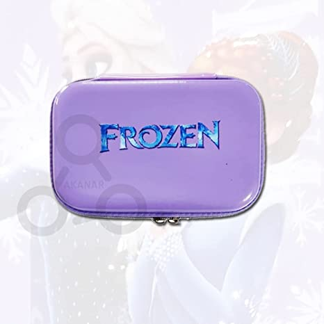 Uttam Toys Frozen Organizer Hardtop EVA Pencil Case Stationery Box Pen Holder Zipper Pouch