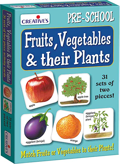 Creative's Fruits Vegetables And Their Plants