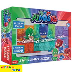 Funskool Pj Masks 3 in 1 Combo Puzzle