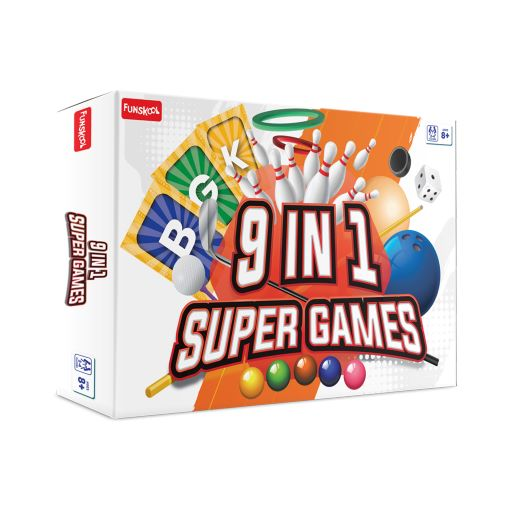 Funskool Super GAme - 9 In 1