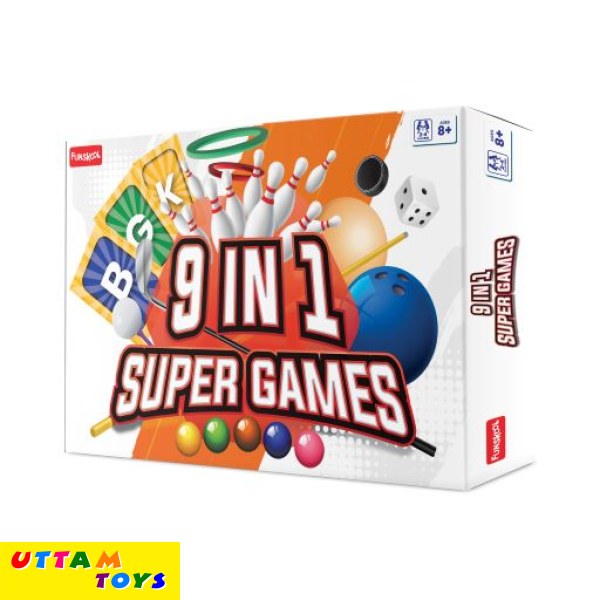 Funskool Super GAme - 9 In 1