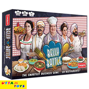 Funskool Games - Belly Battle, Multiplayer Restaurant-Themed Strategy Game