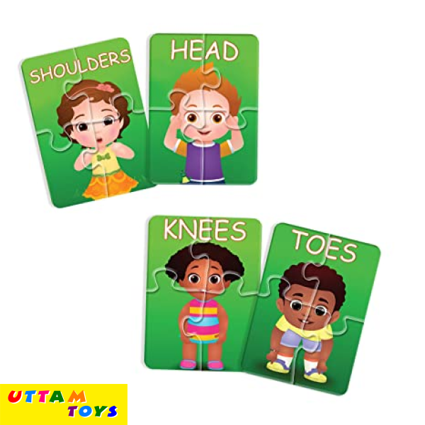 Funskool Chu Chu Tv - Lets Learn Body Parts Puzzle