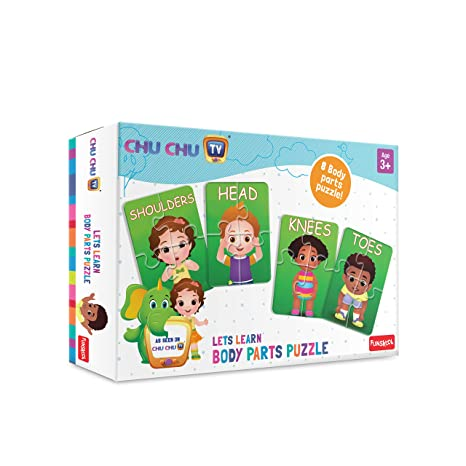 Funskool Chu Chu Tv - Lets Learn Body Parts Puzzle
