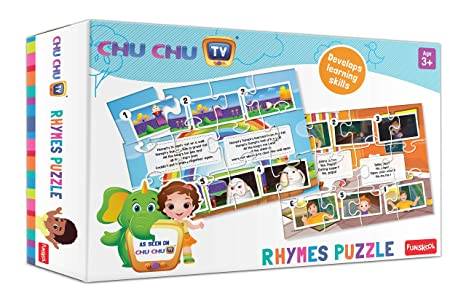 Funskool Chu Chu Tv - Rhymes Puzzle