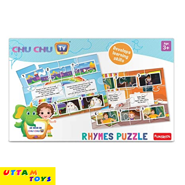 Funskool Chu Chu Tv - Rhymes Puzzle