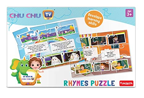 Funskool Chu Chu Tv - Rhymes Puzzle