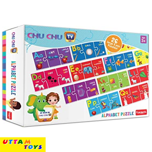 Funskool-Chu Chu Alphabets Puzzle