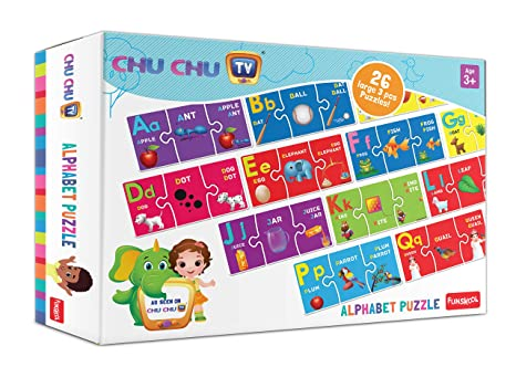 Funskool-Chu Chu Alphabets Puzzle