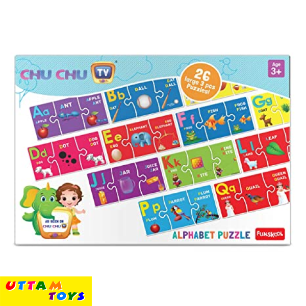 Funskool-Chu Chu Alphabets Puzzle