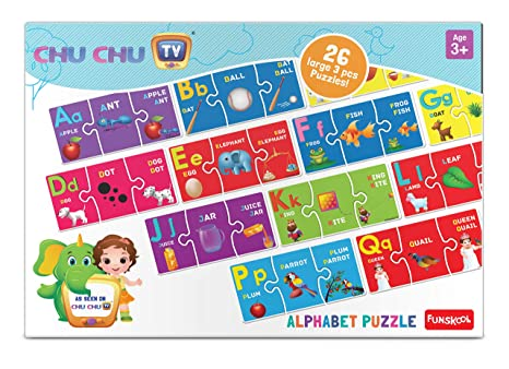 Funskool-Chu Chu Alphabets Puzzle