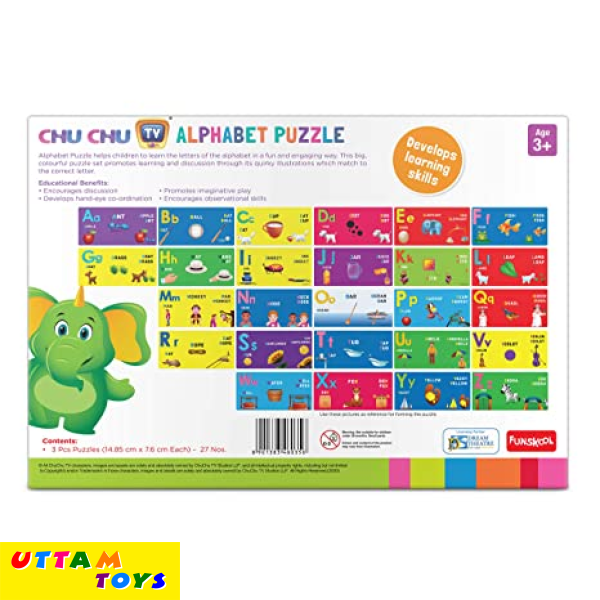 Funskool-Chu Chu Alphabets Puzzle