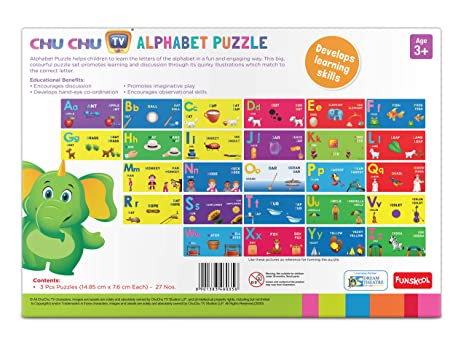 Funskool-Chu Chu Alphabets Puzzle