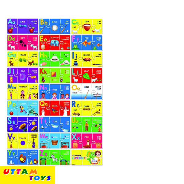 Funskool-Chu Chu Alphabets Puzzle