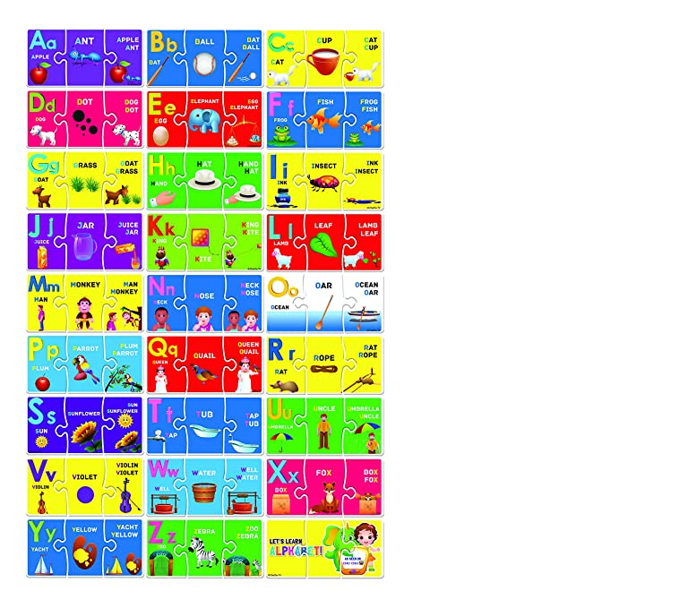 Funskool-Chu Chu Alphabets Puzzle