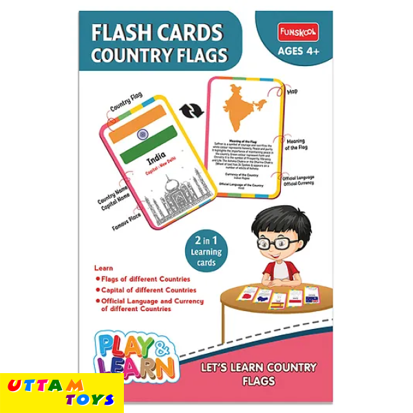 Funskool Play & Learn-Country Flags