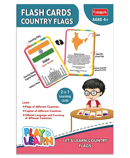 Funskool Play & Learn-Country Flags