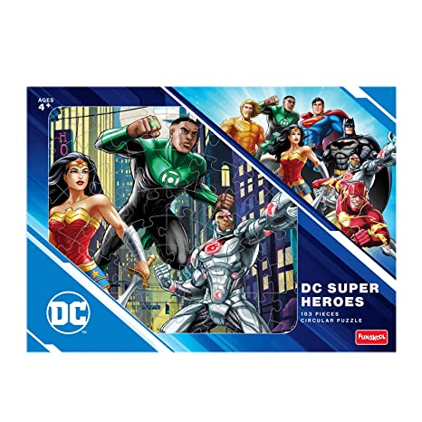 Funskool Play & Learn - DC Superhero Puzzle, 103 Pcs
