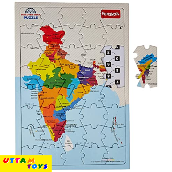 Funskool Discover India Puzzle