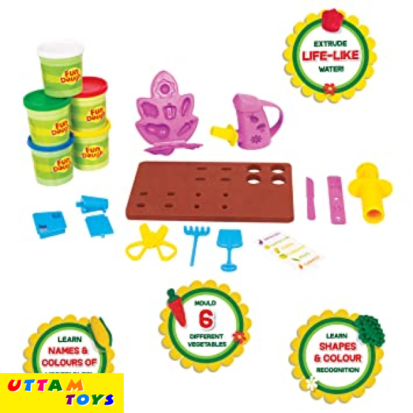 Funskool Fundough Summer Gardening